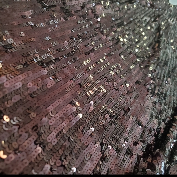 ZARA| SEQUIN HALTER DRESS - Picture 15 of 15